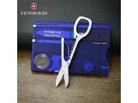 SwissCard Victorinox Lite Translúcido Azul - 4
