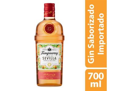 Gin Tanqueray Flor de Sevilla Garrafa 700ml
