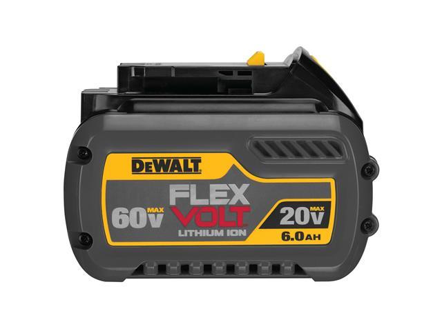 Bateria de Litio 20V/60V MAX 6.0AH FLEXVOLT DCB606-B3 DEWALT - 1