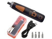 Parafusadeira Black&Decker Push & Go 1/4 Bivolt 4V com 4 Acessórios - 1