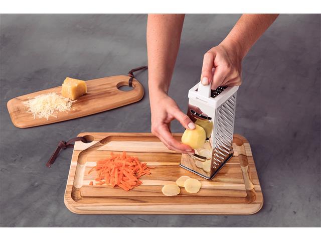 Ralador 4 Faces Tramontina Utilitá em Aço Inox Branco - 2