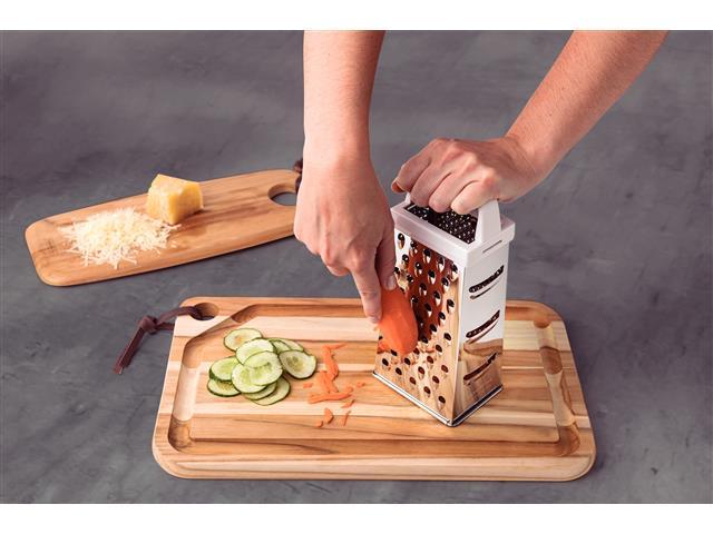 Ralador 4 Faces Tramontina Utilitá em Aço Inox Branco - 4