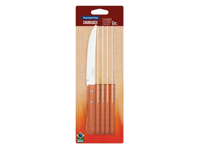 Conjunto de Facas para Churrasco Tramontina Dynamic Natural 6 Peças - 2