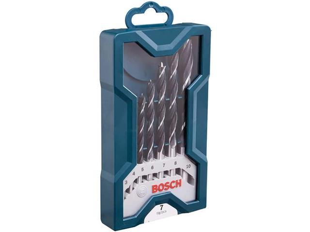Jogo de Brocas Madeira Bosch Mini X-Line 3-10mm 7 Peças - 2