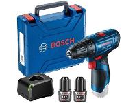 Parafusadeira Furadeira Bosch GSR 120-LI 12V 2 Baterias e Maleta - 1