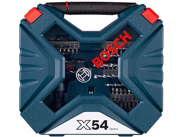 Kit de Pontas e Brocas Bosch X-Line 54 Peças - 1
