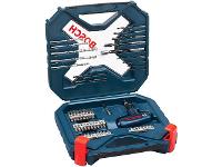 Kit de Pontas e Brocas Bosch X-Line 54 Peças - 2