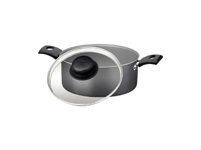 Caçarola Tramontina Turim Antiaderente Starflon Max Chumbo 22CM