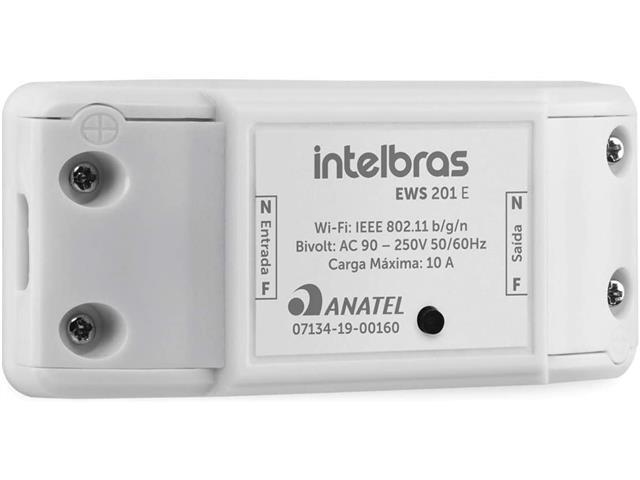 Controlador Smart Wi-Fi para ambientes Intelbras EWS 201 E Branco - 2