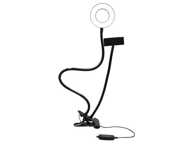 Suporte Ring Light Flexível Ajustável Clip Fixador Multilaser AC369 - 1