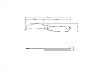 Canivete Tramontina com Lâmina em Aço Inox e Cabo de Madeira 3" - 3