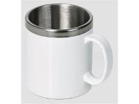 Caneca em Aço Inox com Poliestireno 300ML - 1