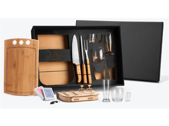 Kit para Churrasco com Jogo de Baralho 12 Peças - 2