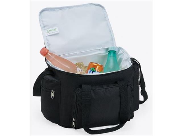 Bolsa Térmica em Poliéster Preta 15 Litros - 4