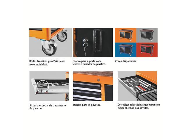 Bancada Móvel Tramontina PRO com 11 Gavetas - 2