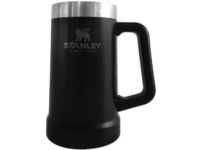 Caneca Térmica de Cerveja Stanley Preta 709ML
