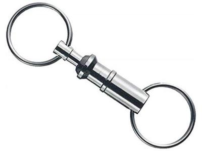 Chaveiro Victorinox em Aço Inoxidável com 2 Argolas