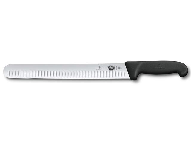 Faca Victorinox para Brisket / Churrasco Fibrox Preta 30CM - 2
