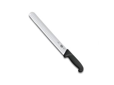 Faca Victorinox para Brisket / Churrasco Fibrox Preta 30CM