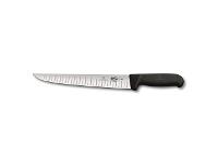 Faca Profissional Victorinox com Sulcos Preta 25CM - 2