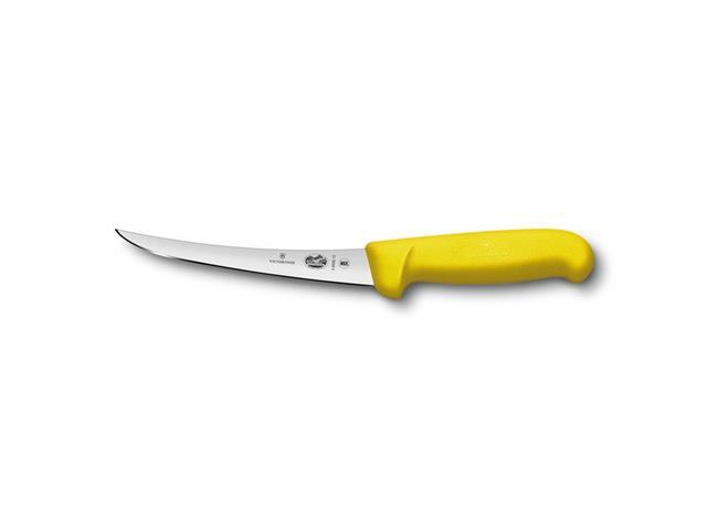 Faca para Desossar Victorinox Lâmina Curva cano Fibrox Amarelo 15CM - 2