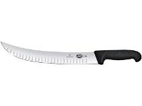 Faca Profissional Curvada Victorinox com Sulcos cabo Fibrox 25CM - 1