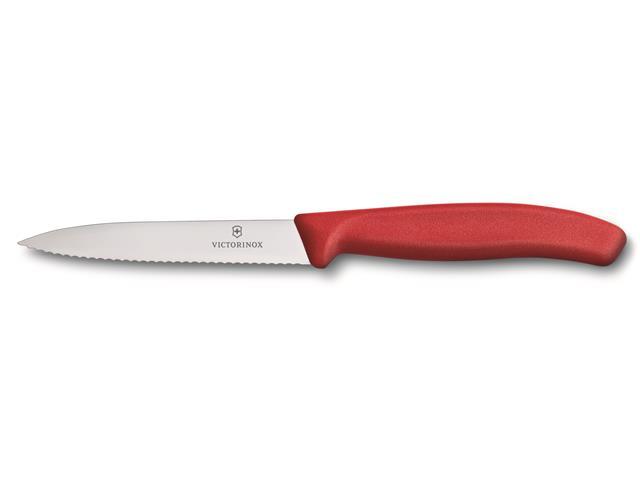 Faca para Descascar Victorinox Swiss Classic Vermelha 10CM - 1