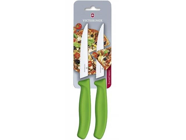 Jogo de Facas para Pizza Victorinox Swiss Classic Verde 2 Peças - 1