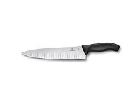 Faca com Sulcos Victorinox Swiss Classic Preta 25CM - 1