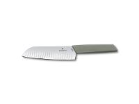 Faca Santoku com Sulcos Victorinox Swiss Classic Verde Oliva 17CM - 3