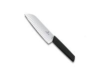 Faca Santoku com Sulcos Victorinox Swiss Classic Preta 17CM - 1