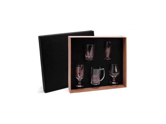 Jogo de Copos para Cerveja em Vidro 5 Peças - 1