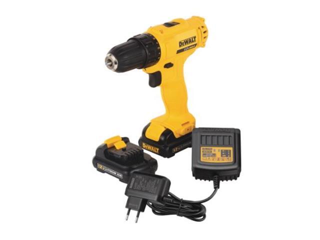 Parafusadeira Furadeira DeWalt 3/8" com Bolsa e 2 Bateria Bivolt - 1