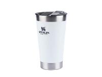 Copo Térmico de Cerveja Stanley com Tampa Branco Polar 473ML - 3