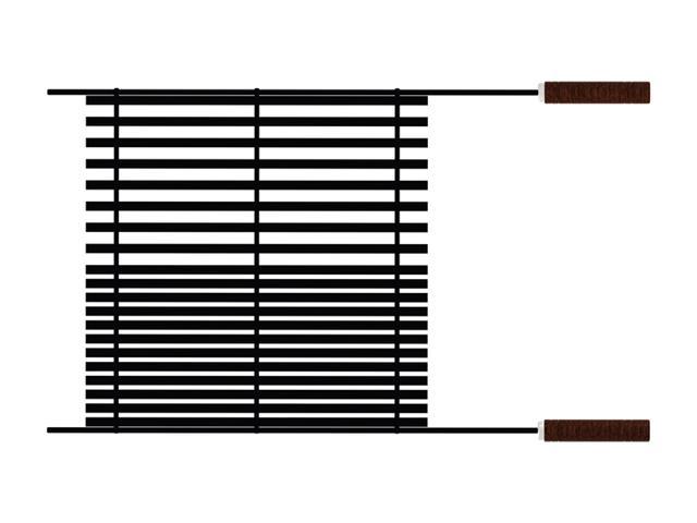 Grelha Tramontina Churrasco Black em Aço Carbono com Cabos de Madeira - 2