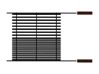 Grelha Tramontina Churrasco Black em Aço Carbono com Cabos de Madeira - 2