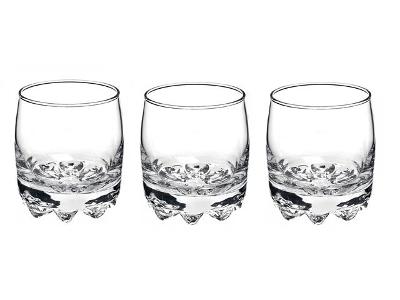 Conjunto de Copos para Whisky 300ML Galassia 3 Peças