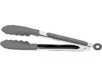 Pegador Multiuso Tramontina Moldê em Silicone Cinza e Aço Inox 29CM - 1