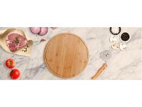 Conjunto para Pizza em Bambu Napoli 35CM 2 Peças - 2