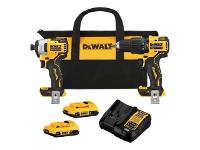 Combo DeWalt Parafusadeira DCD709 e Furadeira DCF809 com Bolsa - 1