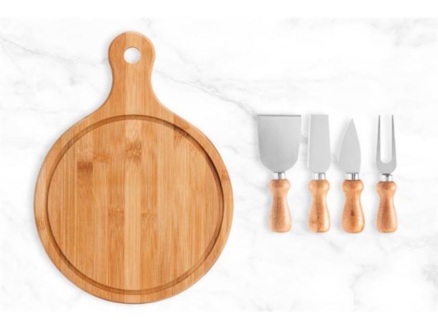 Kit para Queijo em Bambu 5 Peças - 2