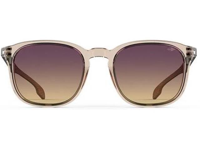 Óculos de Sol Unissex Mormaii Vancouver Nude Translúcido Lente Roxa - 2