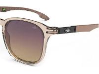 Óculos de Sol Unissex Mormaii Vancouver Nude Translúcido Lente Roxa - 3