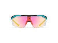 Óculos de Sol Unissex Mormaii Smash Preto com Turquesa Lente Cinza - 2