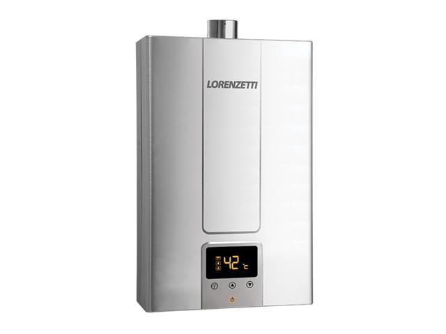Aquecedor de Água a Gás Lorenzetti LZ 2000DE-I GN Inox - 1