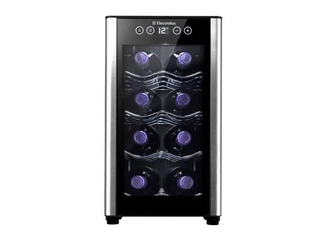 Adega de Vinhos Climatizadas Electrolux ACB08 Preta 8 Garrafas Bivolt - 2