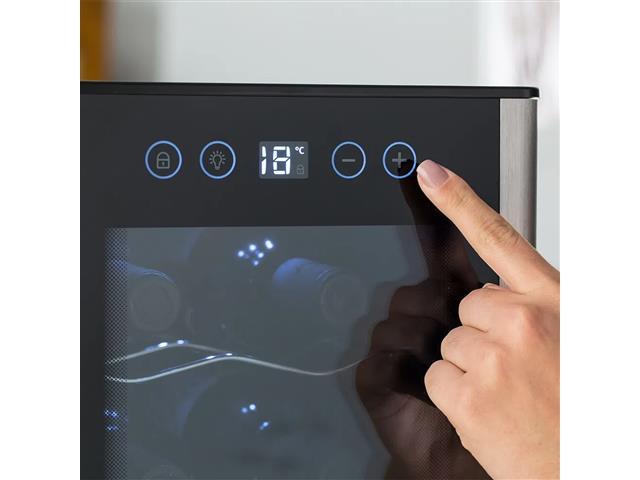 Adega de Vinhos Climatizadas Electrolux ACB08 Preta 8 Garrafas Bivolt - 4