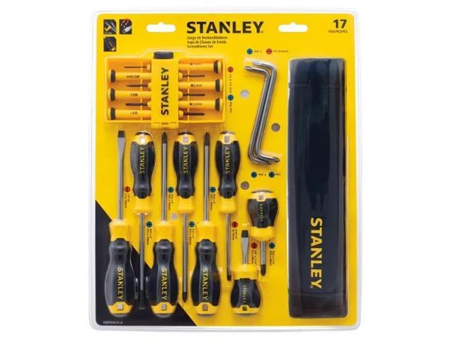 Jogo de Ferramentas Manuais Stanley com Bolsa 17 Peças - 2