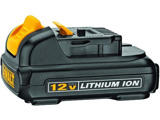 Bateria DeWalt DCB120-B2 12V Max Li Ion 1.3AH - 2