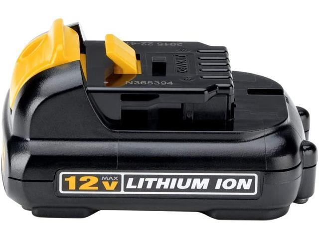 Bateria DeWalt DCB120-B2 12V Max Li Ion 1.3AH - 3